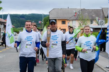 FOTO  Slovenske olimpijske sanje ponesli širom naše občine 101